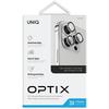 Uniq Optix Aluminium Camera Lensprotector Iphone 14 Pro 6.1 / 14 Pro Max 6.7 Sterling Silver Szkło Na Obiektyw Aparatu Z Aplikatorem
