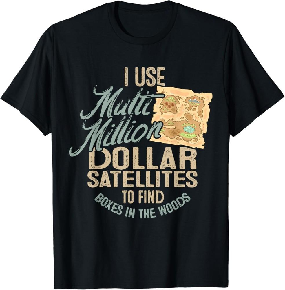 

Geocache Gifts Boys Men Cache Caching and Women Geocaching Gift Unisex T-Shirt S