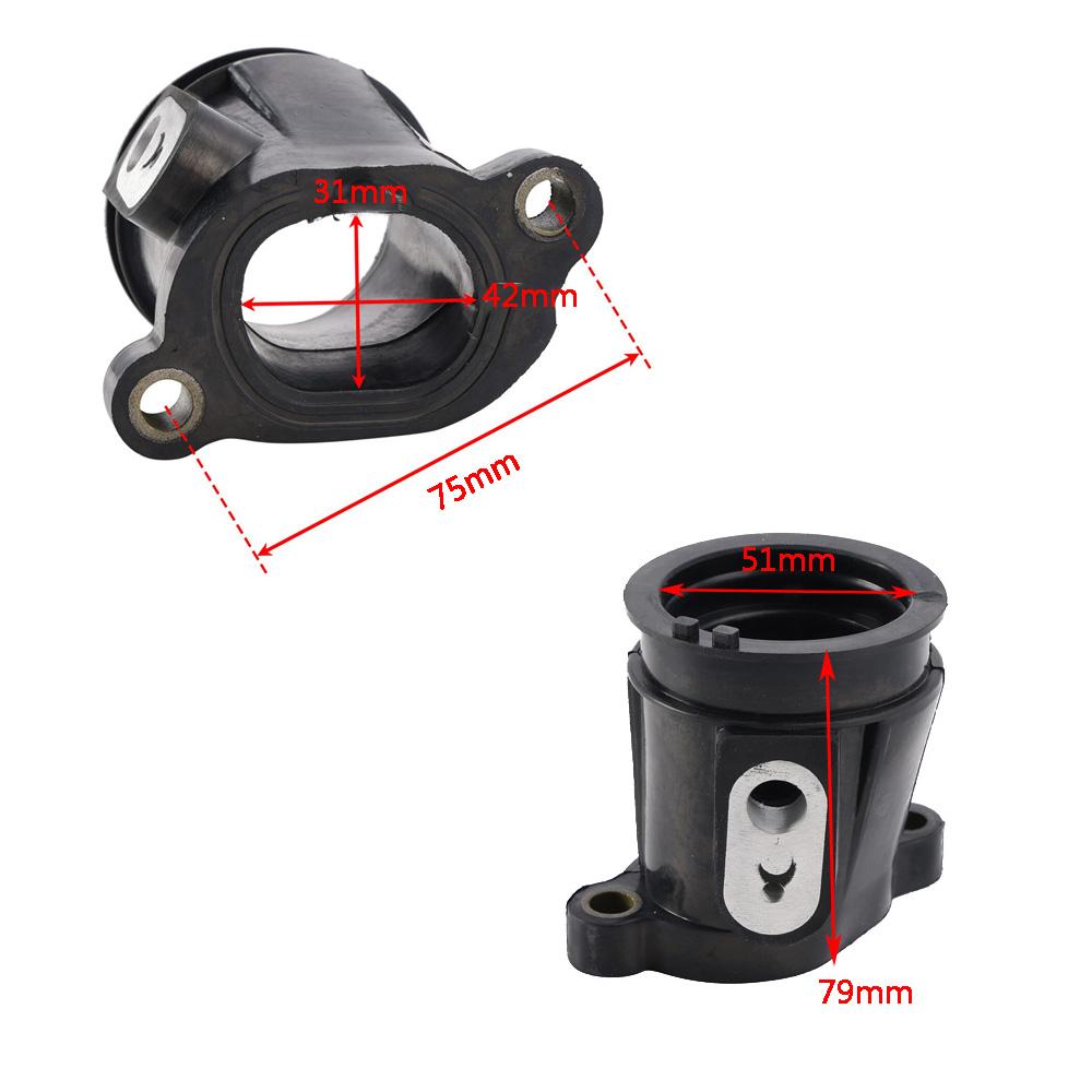 Carburetor Intake Manifold Joint Boot 5414317 For Polaris Ranger RZR 570 Crew EPS EFI