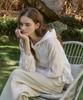 ADAUL Flower Jacquard See Through Hood - Cream