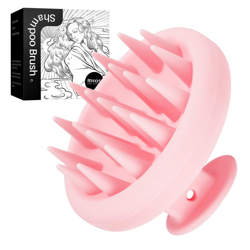 

RHOS Shampoo Head Spa Scalp Scalp Hair Washing For Easy To Birthday Gift Brush, Scalp, Brush, Silicone, Massage, Men s, Women s, Brush, Brush,