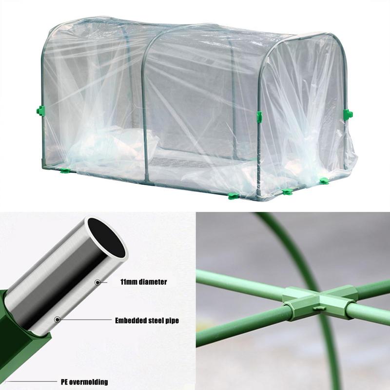 Mini Greenhouse For Plants Portable Cold-Proof Plant Protector Cover Garden Plant Guard Film Prevent Freeze Snow