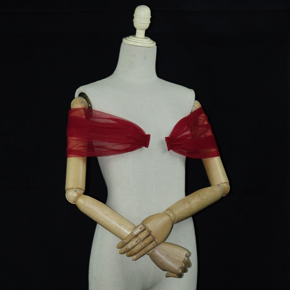 Elegant Detachable Sleeves Tulle Arm Covers Accessories Romantic Bridal Sleeves Bridal Party