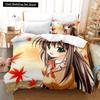 New 3D Priningt Kawaii Girls Yae Sakura (Shuffle!) Bedding Set Cartoon Anime Three-piece Set Adult Kid Bedroom Duvetcover Sets