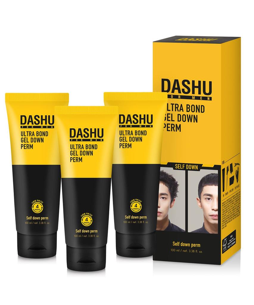 For Men Premium Ultra Bond Gel Down Perm 100ml X 3