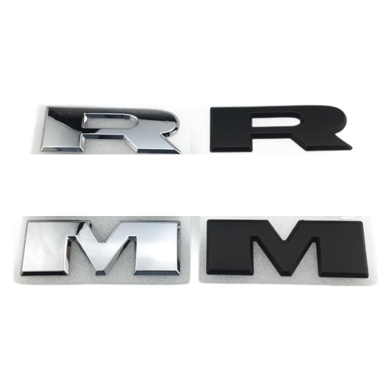 MOB2 For Dodge Ram 1500 Hood Emblem Nameplate Letter Badge Logo 2019-2023 Year Car Model Accessories
