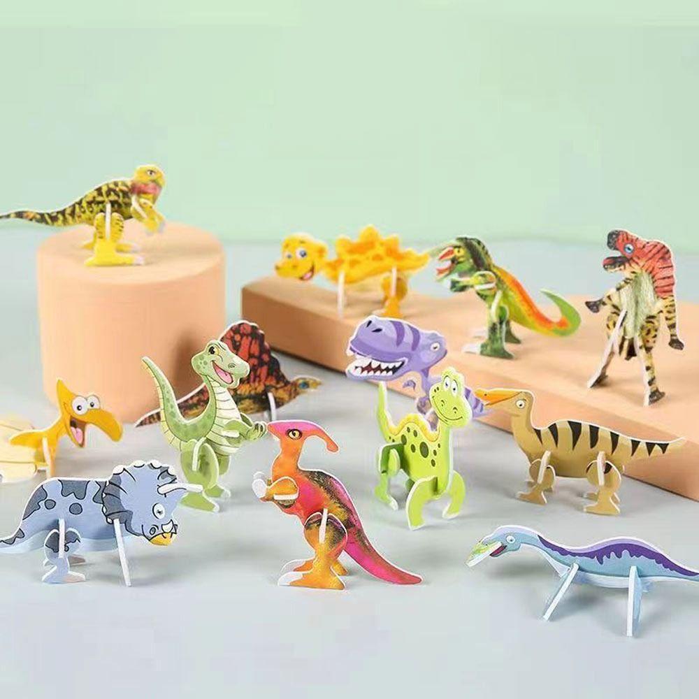 25Pcs Toys Puzzle Blocks Early Education Puzzle Cards Creative Insect Jigsaw