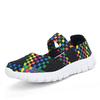 Summer Women Casual Shoes Light Breathable Handmade Women Woven Shoes Soft Comfortable  Women Shoes Fashion Loafers