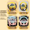 Children'S Multi-Function Simulation Steering Wheel With Music Light Co-Pilot Simulation Artifact Baby Early Education Toy