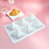 Non-Stick Croissant Mold 6-Cavity Baking Molds New Dessert Mold  Kitchen Bakeware