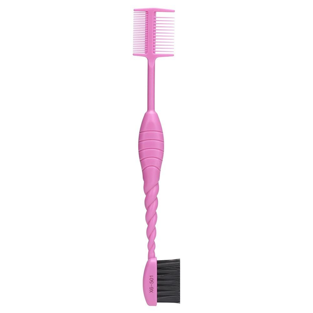 Foldable Eyebrow Brush Comb Double Headed Dust Brush Quick Hair Dye Applicator Brush  Daily Beauty