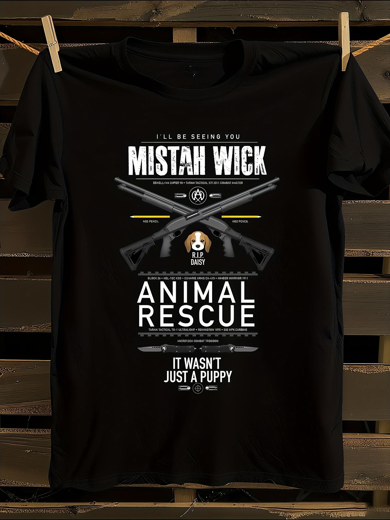 John Wick Movie Graphic Tshirt XXXXL
