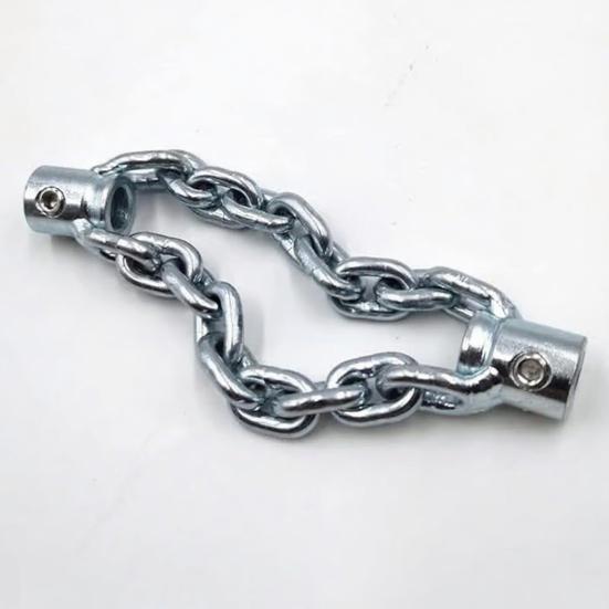 Flex-Shaft Sewer Descaling Chain Push-Type Rotary Cable Sewer Dredge Spring Drain Clog Remover PVC Pipe Maintenance Tool