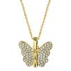 Trendy Animal Inspired Butterfly Pendant Necklace For Stylish Women In 2023