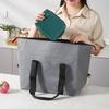 Large Capacity Insulated Grocery Picnic Cooler Bags Reusable Folding Fresh-Keeping Bag For Travel, Lunch, Camping, Food