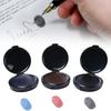 Portable Fingerprint Ink Pad Mini Quick-drying Ink For Clear Imprints In Red Blue And Black