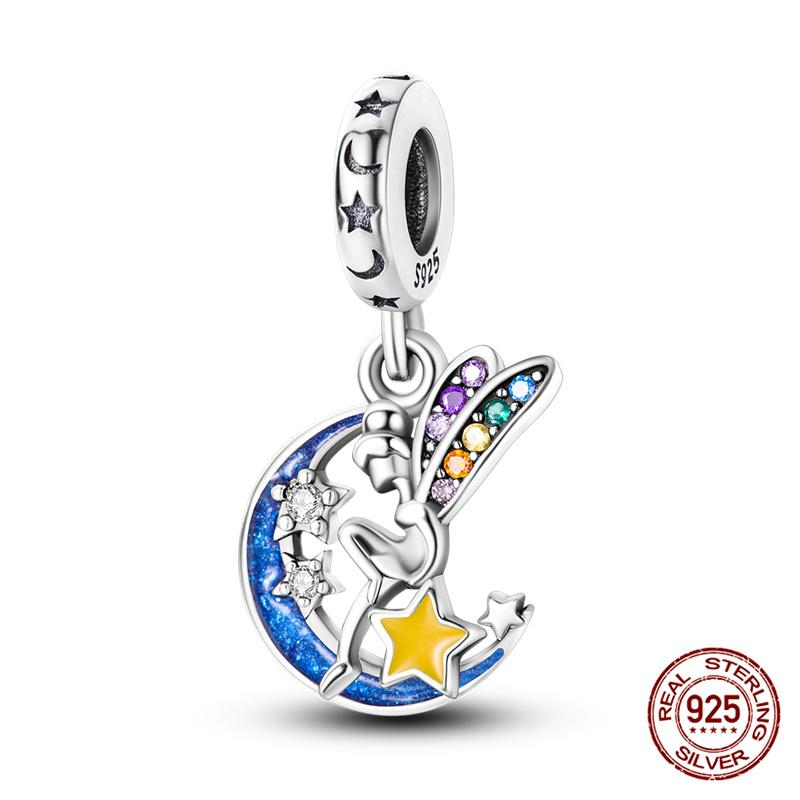 Luminous Copperstars And Moon Charms Fitoriginal Bracelets Diy Jewelry Making For Women Gift