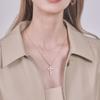CRANNE Cubic Cross Necklace C24NB107