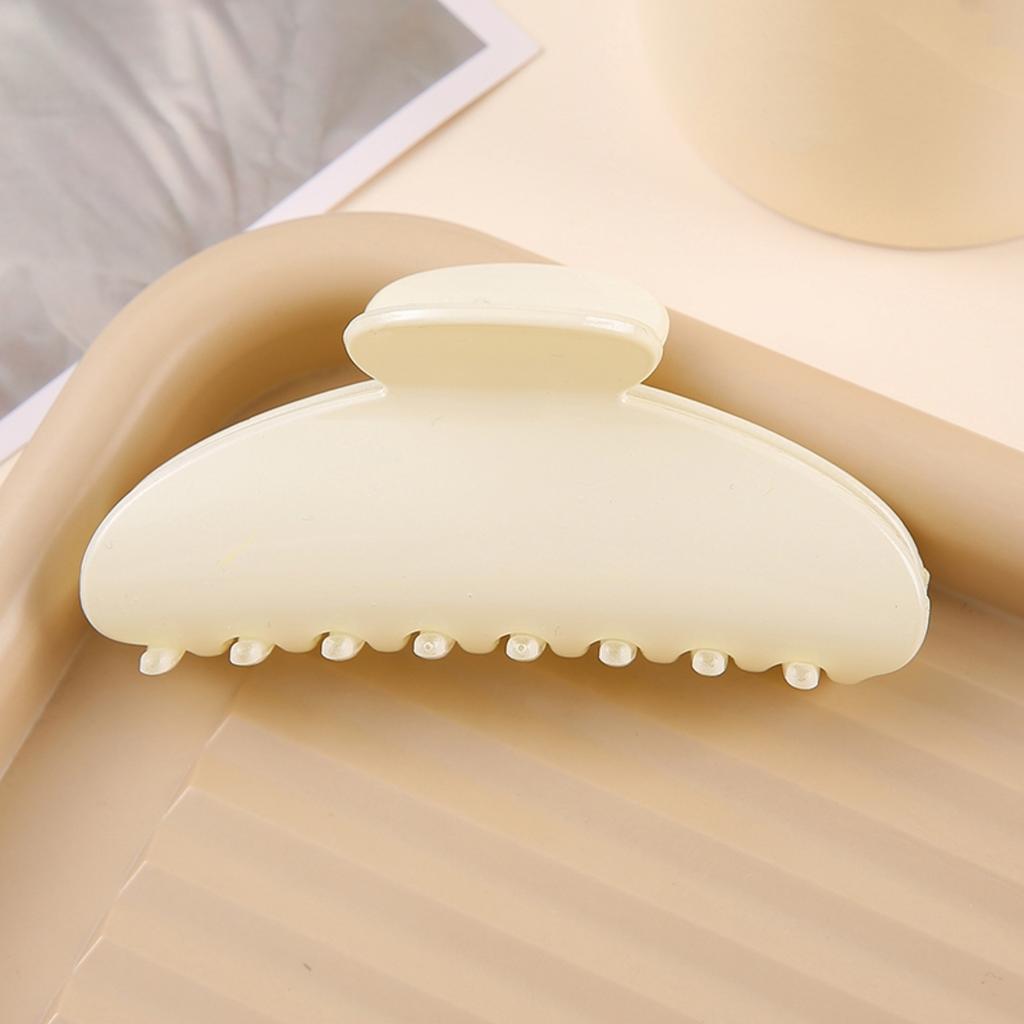 Dopamine Pink White Hair Claw Hair Clips for Ladies Girls Women's hair accessories