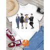 Men'S Vintage Schitt & Creek Cartoon Characters T-Shirt - The Roses Graphic Tee with Mrs. Kravitz, Steve Urkel & More - Soft Breathable Short Sleeve