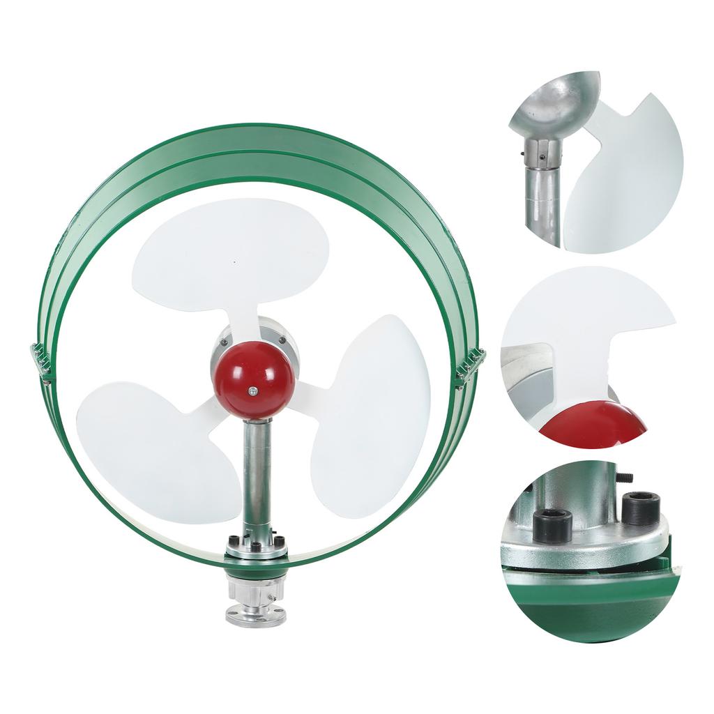 Wind Turbine Generator 300W Tailless 360 Degree Direction Automatic Adjustment Small Windmill Generator 24V