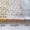 Glitter Bling Star Table Runner - 28CM×280CM Thin Metallic Mesh, Great for Wedding, Holiday, Christmas & Party Decor