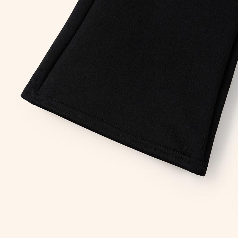 Women's High-Waist Fleece-Lined Micro-Flare Cropped Pants