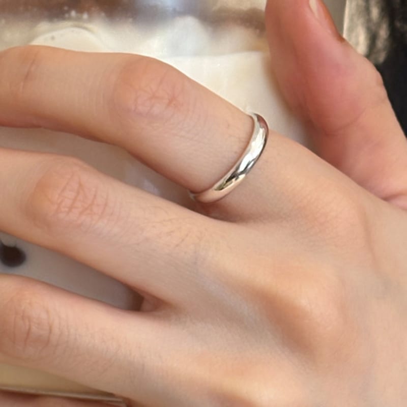 GETMEBLING [SILVER925]Basic Silver Ring