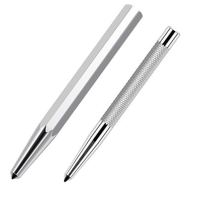 Centre Punch Metal Hardened Cr-V Steel Spot Dot Center For Metal Positioning Drill Hole Bit Drill Locator Hole Punch Hand Tools