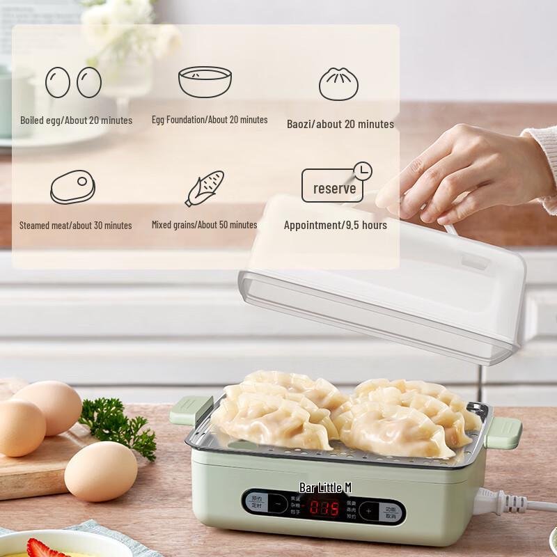 BEAR Multi-functional Electric Egg Cooker & Steamer