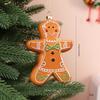 Christmas hot-selling donut decoration pendant Christmas holiday atmosphere decoration small pendant alkaline water bread decoration props