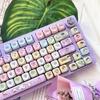 Crayon Shin-chan Cute Pink Custom PBT Keycap for Mechanical Keyboards