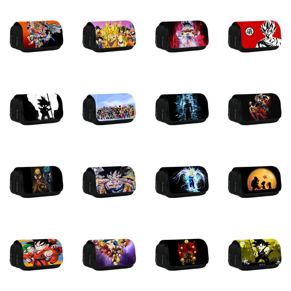 Θήκη Μολυβοθήκη Διπλής Στρώσης Dragon Ball Με Μεγάλη Χωρητικότητα Για Μαθητές Και Γραφείο