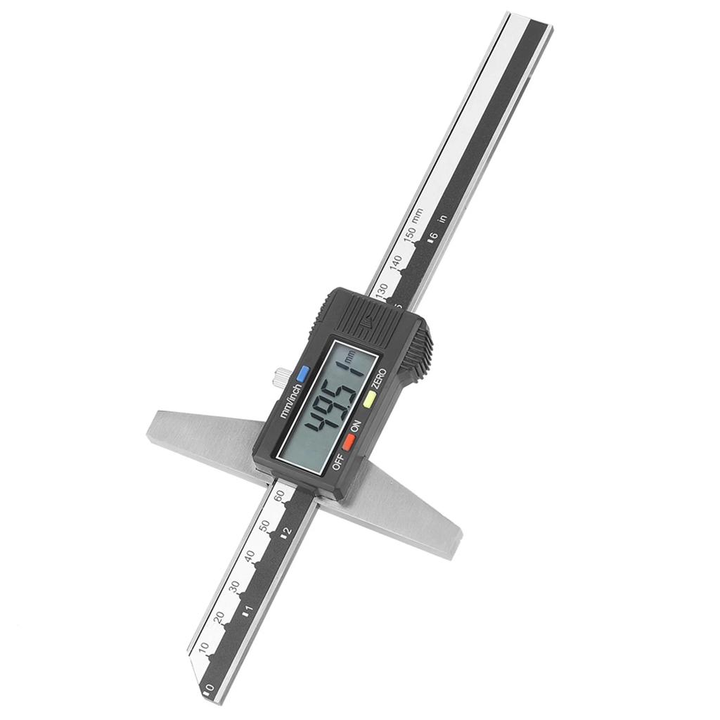 Vernier Caliper Gauge High Accuracy Stainless Steel Digital Depth Vernier Caliper Gauge Measuring Tool 0-150mm 0.01mm