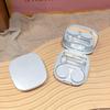 Portable Minimalist Contact Lens Case with Mirror