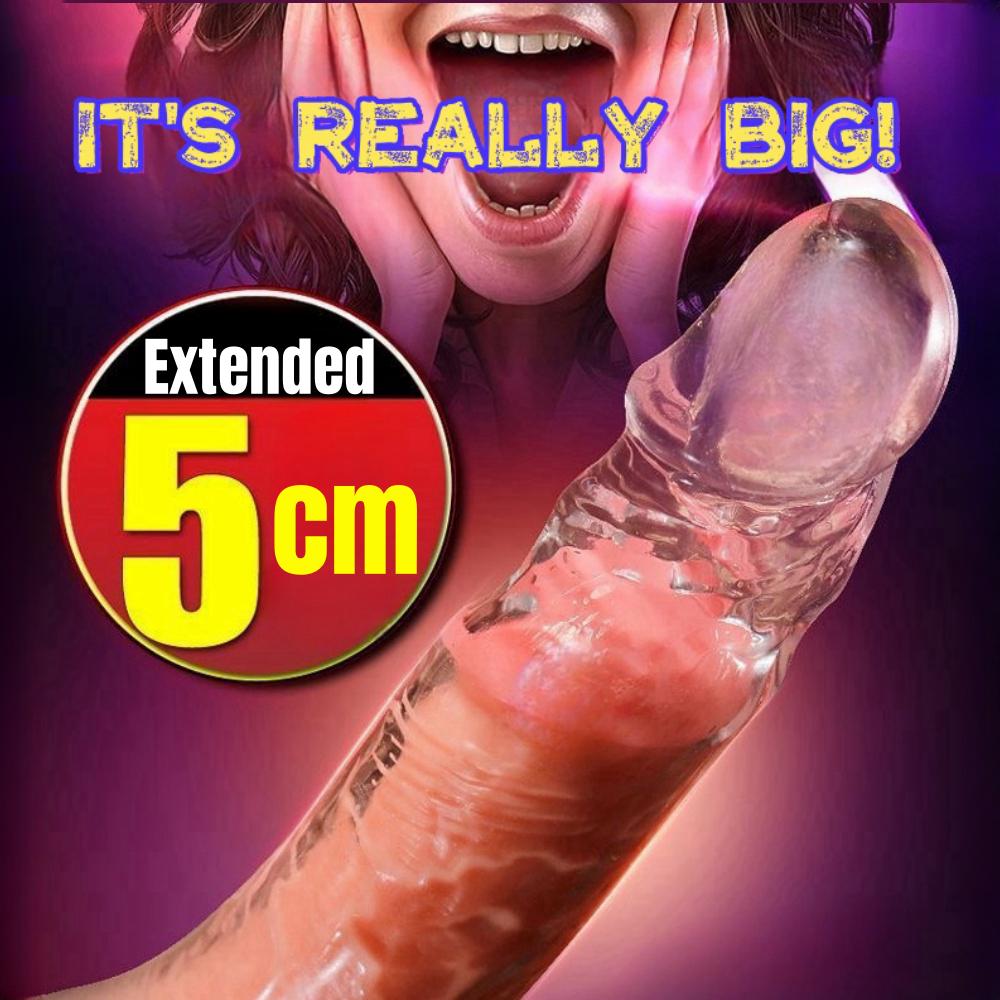 Condoms Silicone Penis Extender Enlargement Sleeves Delayed Ejaculation For Adults Intimate Goods Reusable Condom Cock Rings