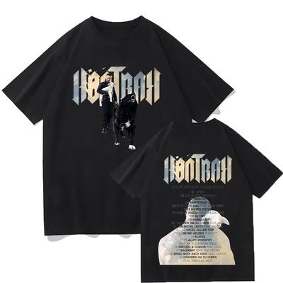Camisetas de Algodón Confortables Kontra K Ojos Sueñan Corazones Ven Nuevo Álbum Camiseta Gráfica Hip Hop Hombre Manga Corta Top Streetwear