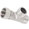 Stainless Material T Adapter 3 Ways Valve Remove Or Clean