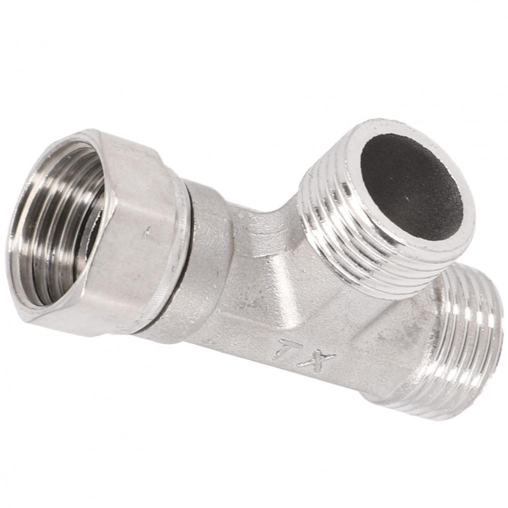 Stainless Material T Adapter 3 Ways Valve Remove Or Clean