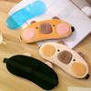 Compressa Fredda Kapybara Capibara Maschera per Dormire Traspirante Raffreddatore Gel Freddo Peluche Maschera per Occhi Comfort Riutilizzabile Viaggio Sonno