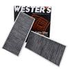 WESTGUARD Set of 2 Activated Carbon Air Cabin Filter For MAZDA 3 BK MAZDA 5 CR19 CW 05-2010 BBM461J6X CU22001-2 MK3012 2pcs
