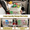 Premium Kids Car Seat Travel Tray Foldable Multiple Pockets Waterproof Portable Carseat Table Lap Tray for Dining Drawing Play Activity