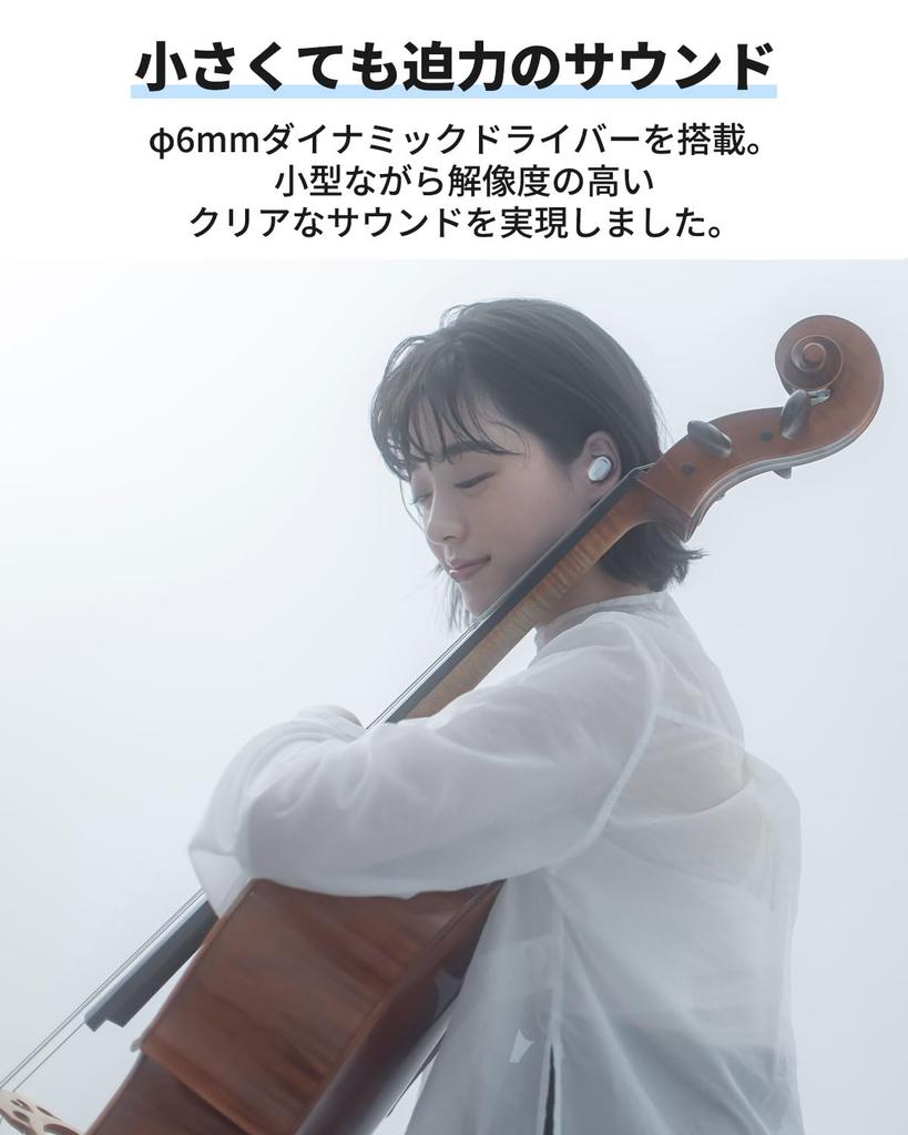 Official NUARL mini3 True Wireless Noise Low Gaming Up to 32 Hours of Ambient Sound IPX4 with Mic Earbuds, Cancelling, Multi-Point Bluetooth, Latency,