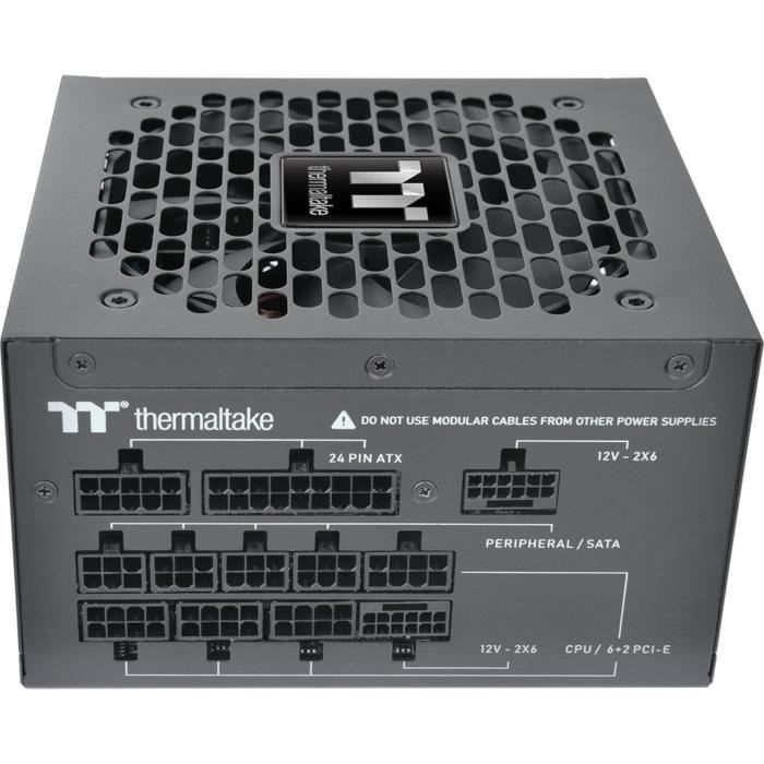 THERMALTAKE - Toughpower GT - Alimentation PC - 1200 W - 80+ Gold - ATX3.1 - Full modulaire - PCI-E 5.1 12VHPWR