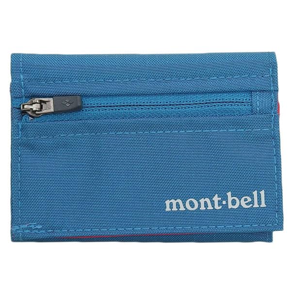 Wallet for Men and Mini Trail 1133248 [Montbell] Women, Tri-Fold, Wallet, Compact, Nylon, Wallet, (Blue (CNBL)/Blue)