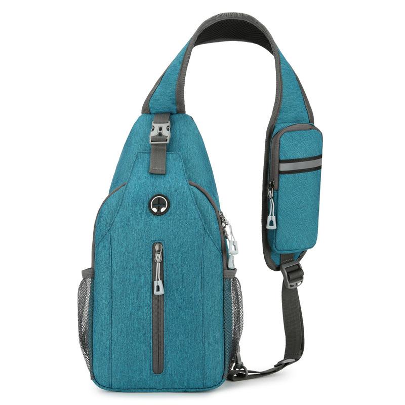 Borsa pettorale unisex Borsa portaoggetti semplice Borsa da viaggio leggera Borsa a tracolla piccola Borsa casual alla moda