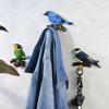 Wall Hook Bird Entryway Decor With Durable Resin Design Great Organizing For