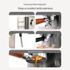 Cross Semi-Auto Espresso Machine - 19 Bar, Home/Office Compatible, Steam Milk Frother