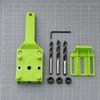 8pcs Straight Hole Puncher Doweling Jig Handheld Woodworking Jig Kit Hole Saw Kit  Woodworking