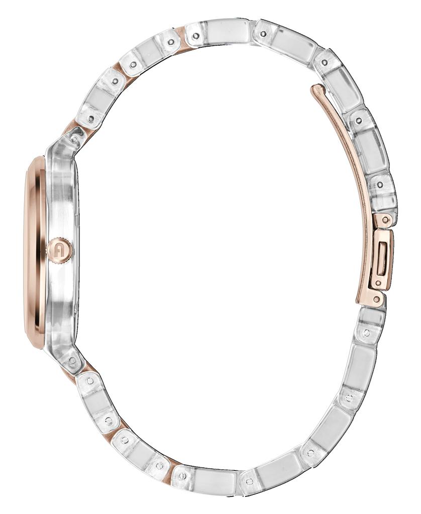 Klokke FURLA TEMPO MINI Hvit Skive Acetat Kvarts Klokke Smykketilbehør WW00028004L3 Klar Hvit [Furla] 32.5MM Dame [Vare]